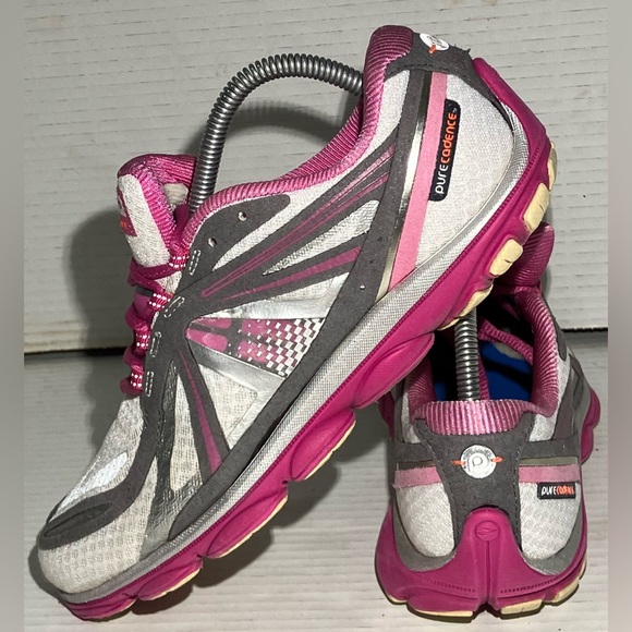 Brooks Pure Cadence 3 Running Shoes Pink/Silver/White Women’s US 9.5/ Eur 41 - Picture 2 of 11